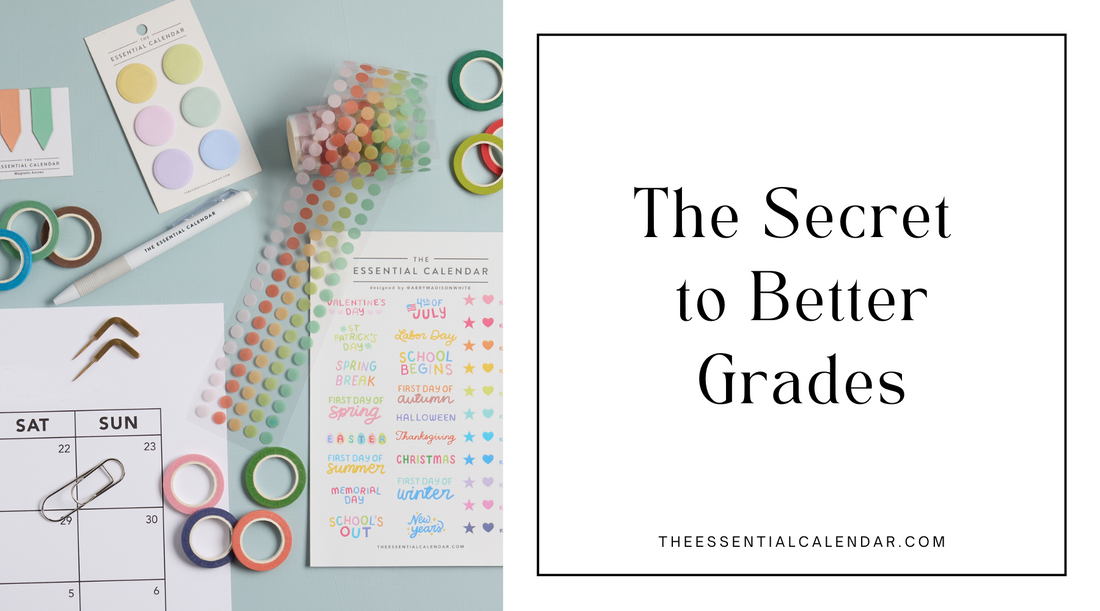 Secret to Better Grades? It's All in Your Calendar