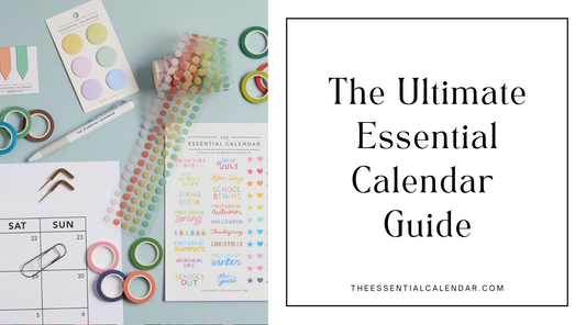 You got an Essential Calendar, Now What?