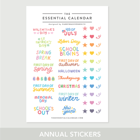 Sticker Sheets